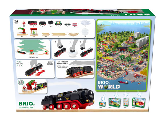 36014 Christmas Steaming Train Set