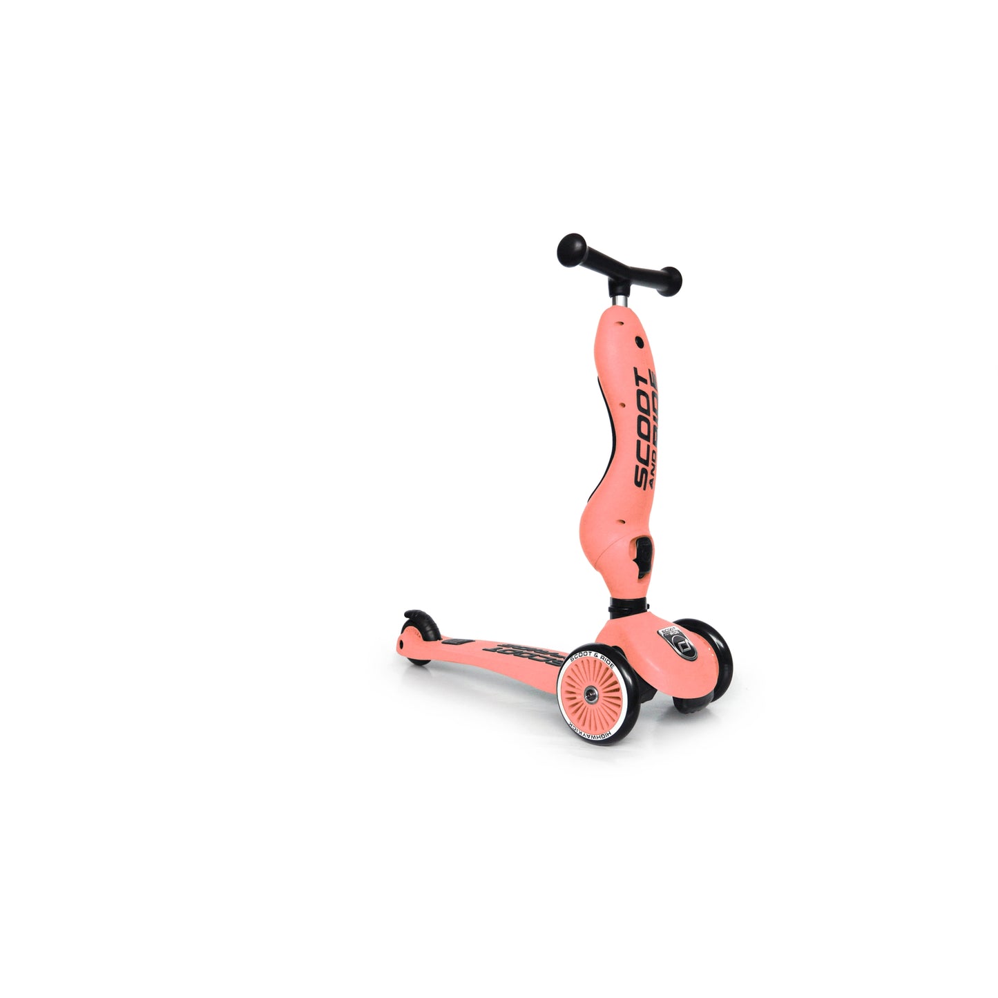 Highwaykick 1 Convertible Scooter Peach