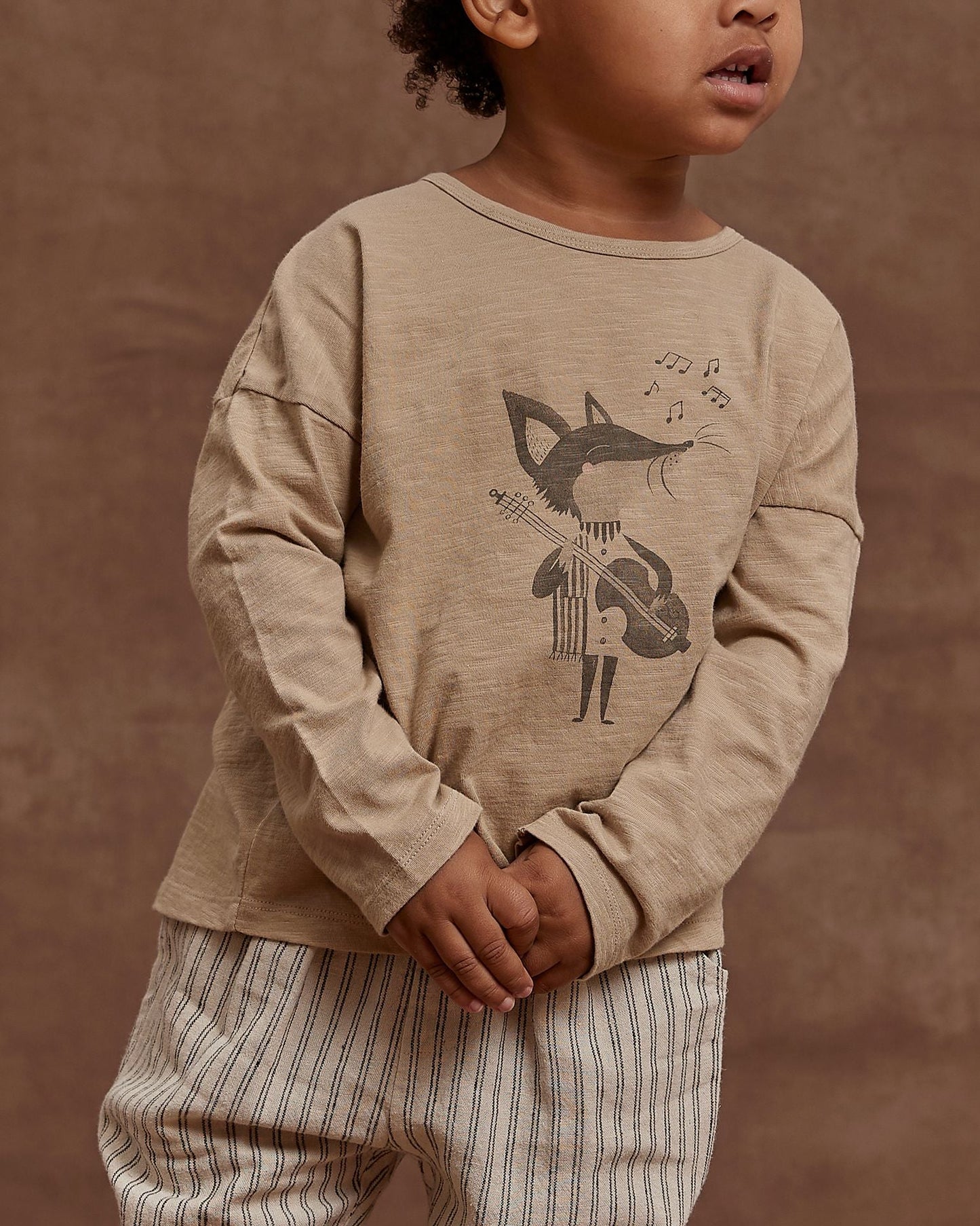 long sleeve tee || fox