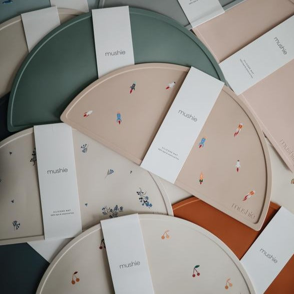 Silicone Place Mat (Rainbows)