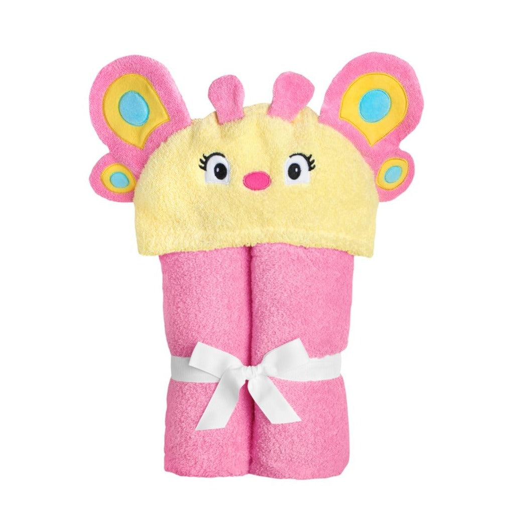 Butterfly Hooded towel