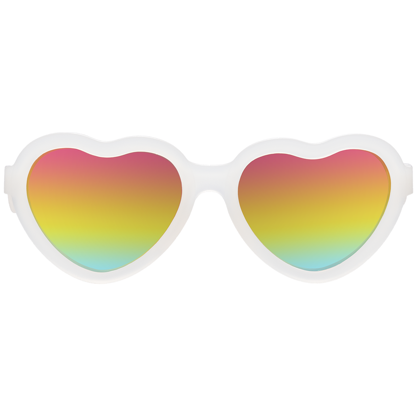 Rainbow Bright Mirrored Heart Shaped - LIMITED STYLE