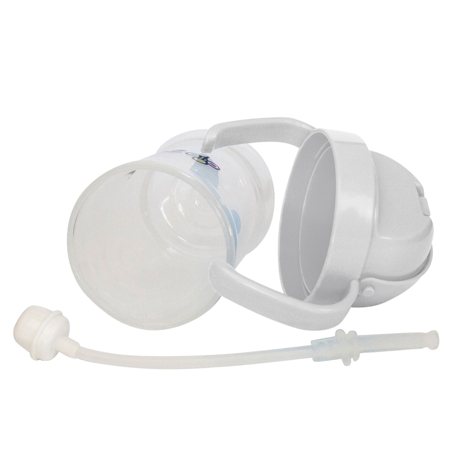 Bot weighted straw sippy cup - Ash Grey