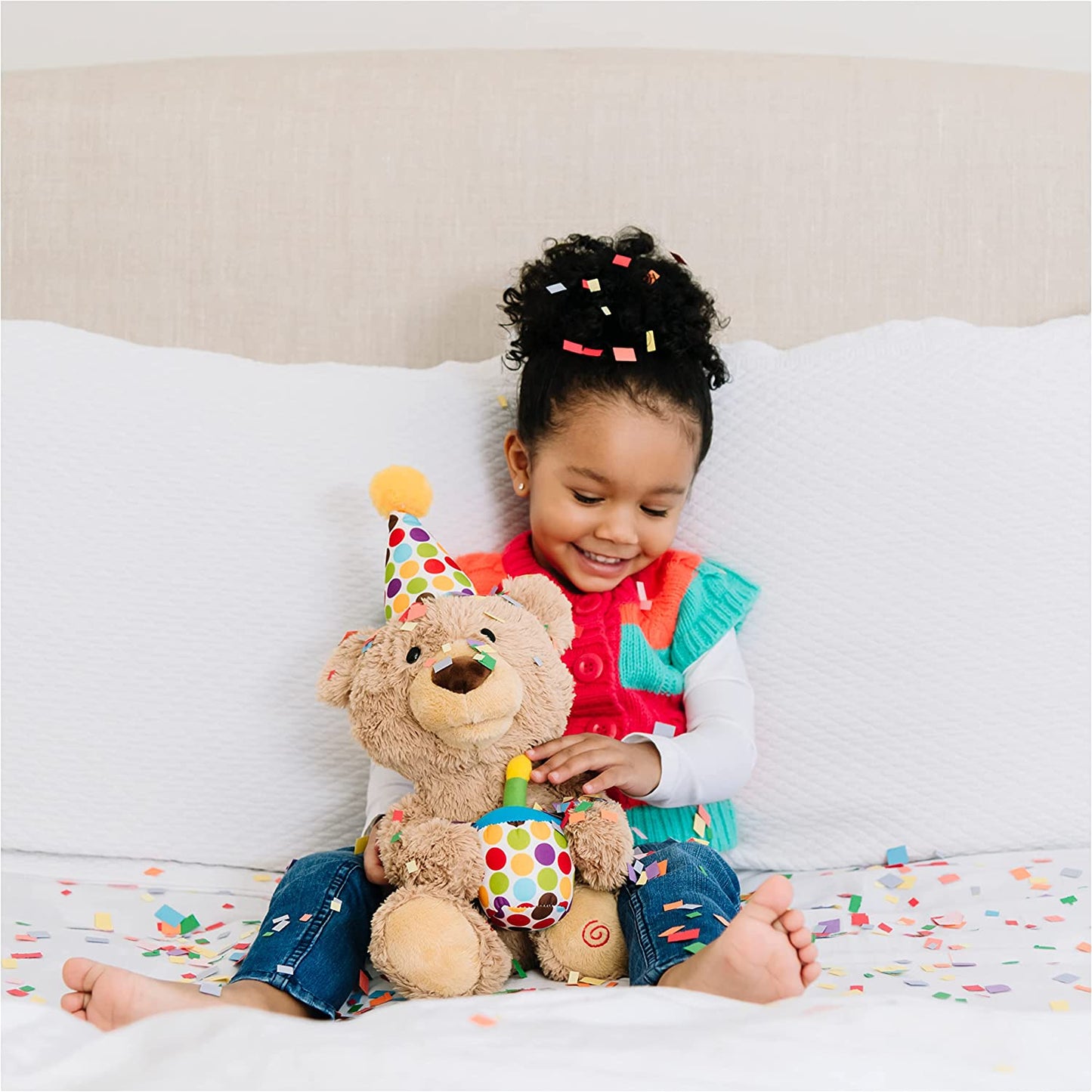 Happy Birthday Teddy Bear Bear Animated Plush Toy,10”