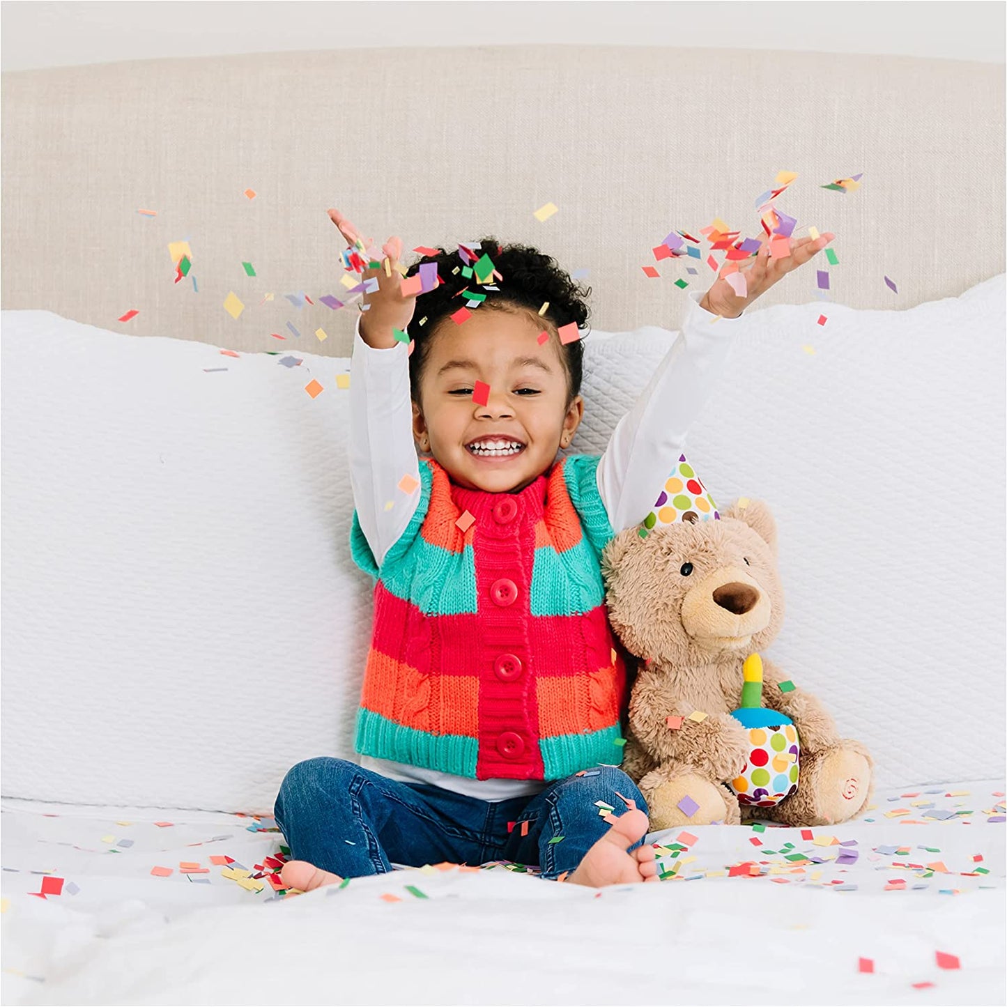 Happy Birthday Teddy Bear Bear Animated Plush Toy,10”
