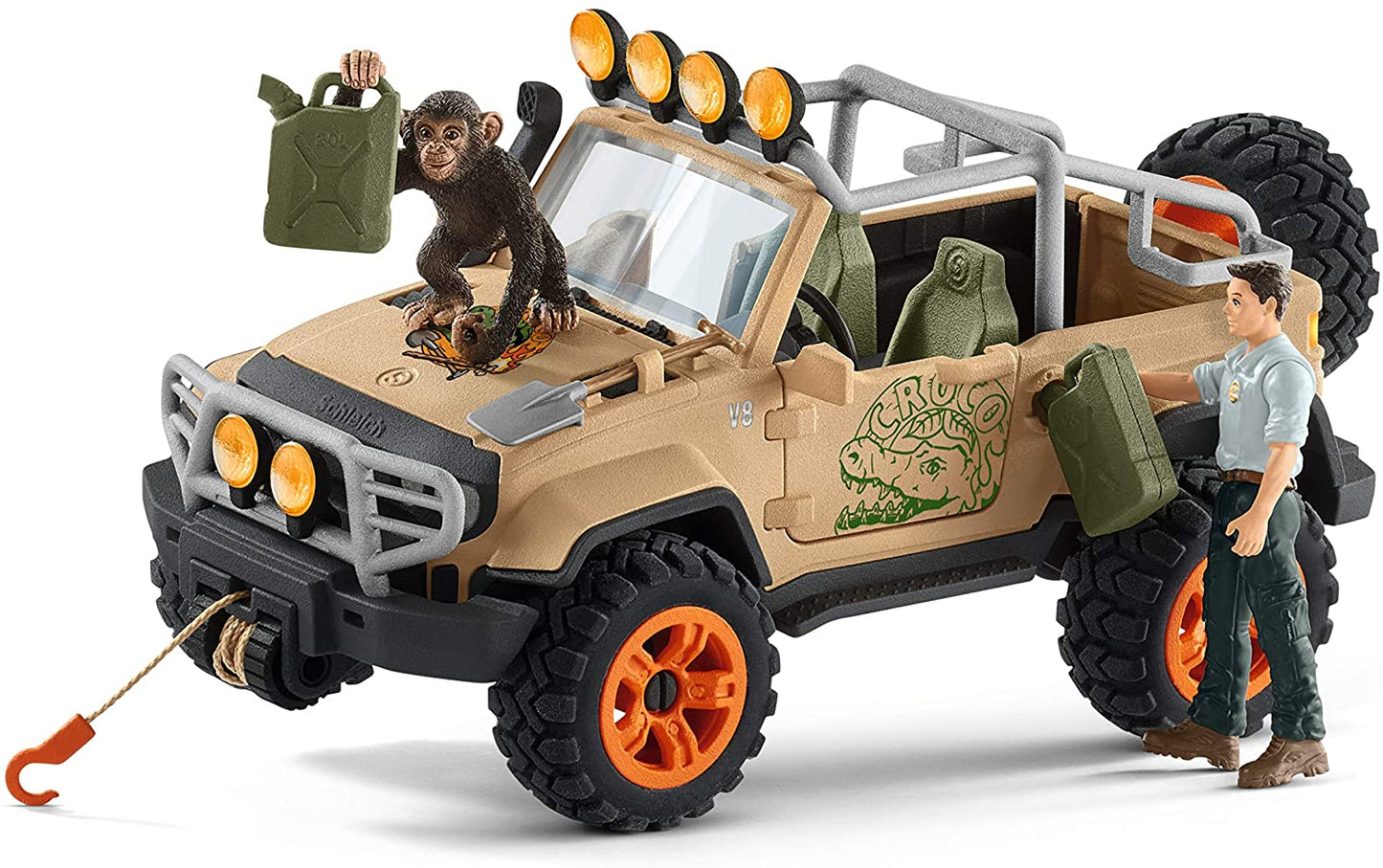 4x4 vehicle with winch 42410