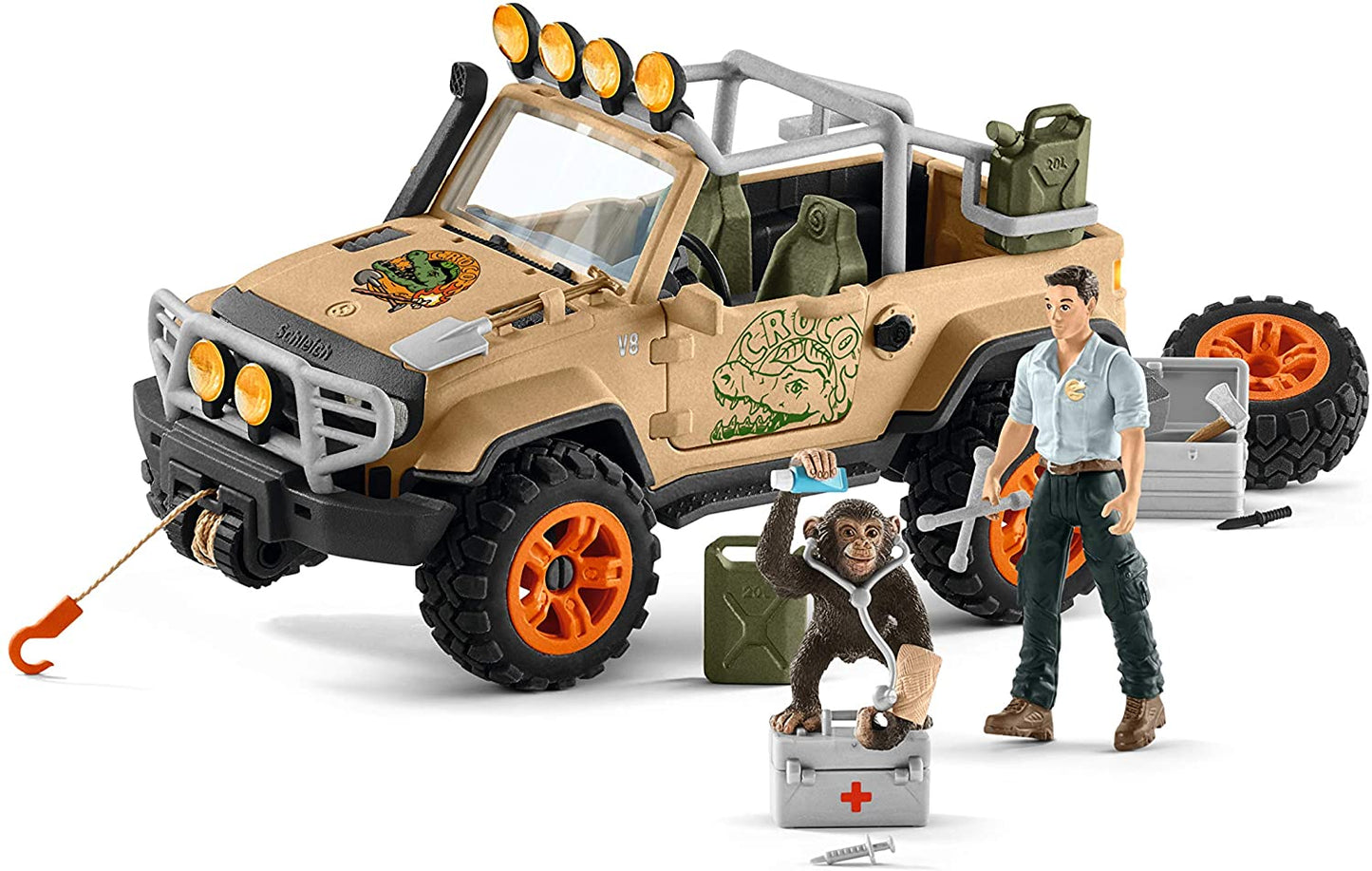 4x4 vehicle with winch 42410