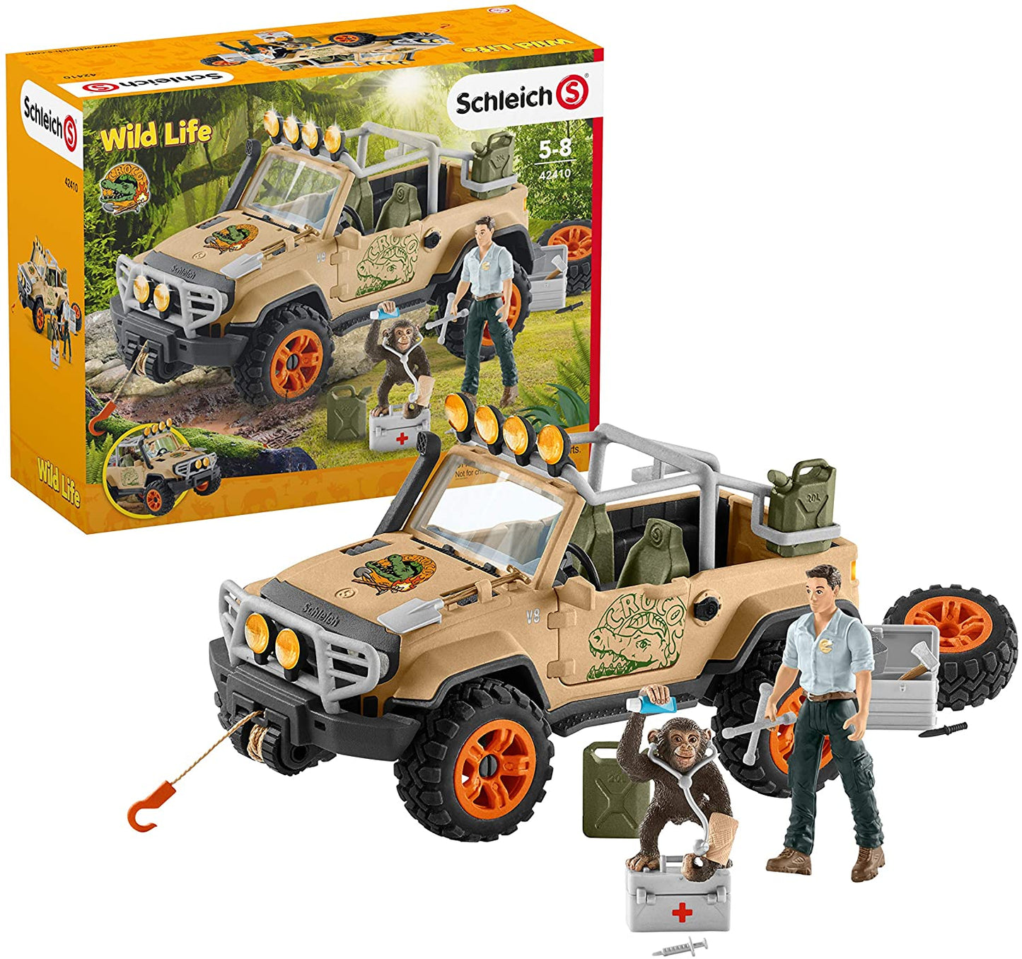 4x4 vehicle with winch 42410