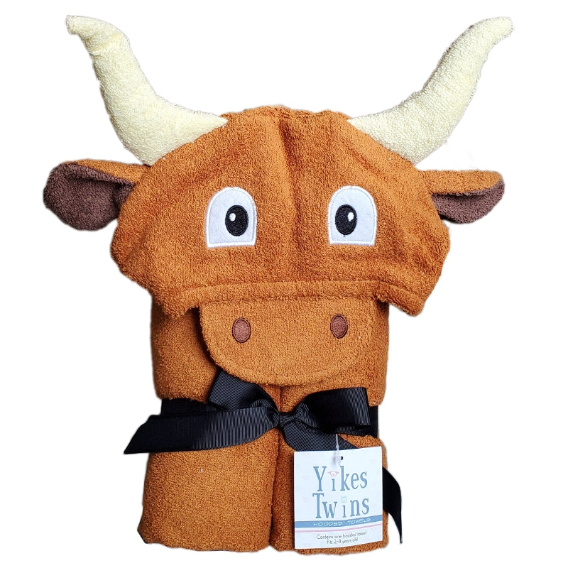 Longhorn hooded towel