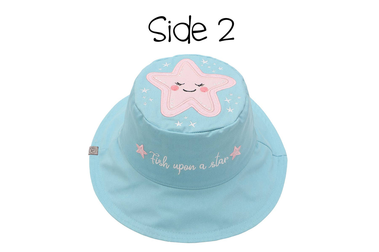Kids UPF50+ Sun Hat - Narwhal/Starfish