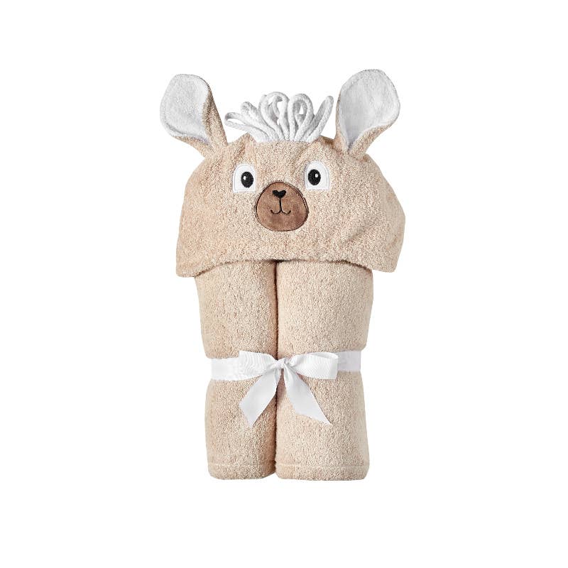 Llama Hooded towel