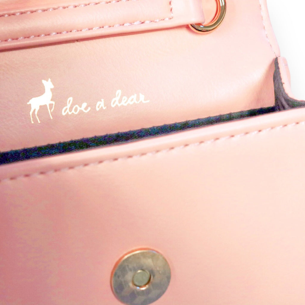 Bunny Applique Purse - Pink
