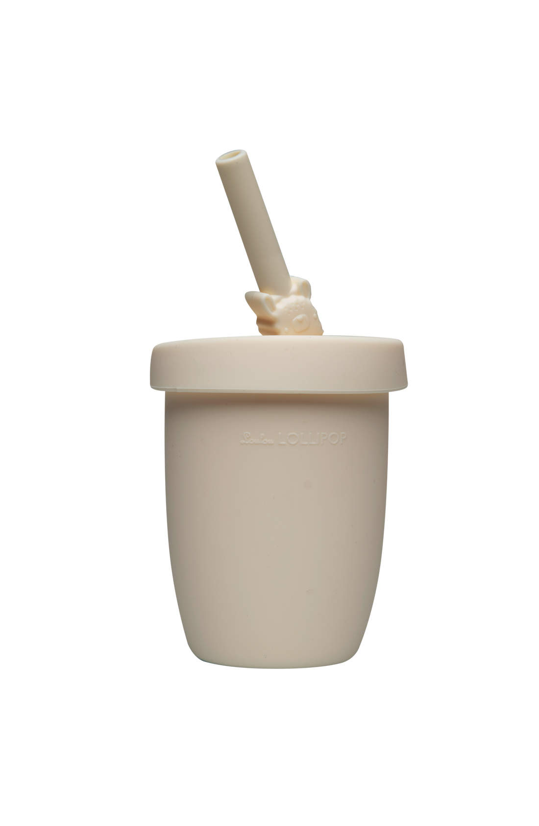Born To Be Wild Kids Cup with Straw Cream
