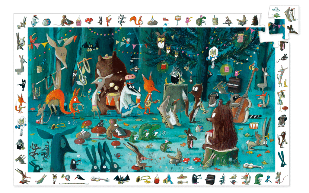 Observation Puzzles 35pcs - The Orchestra