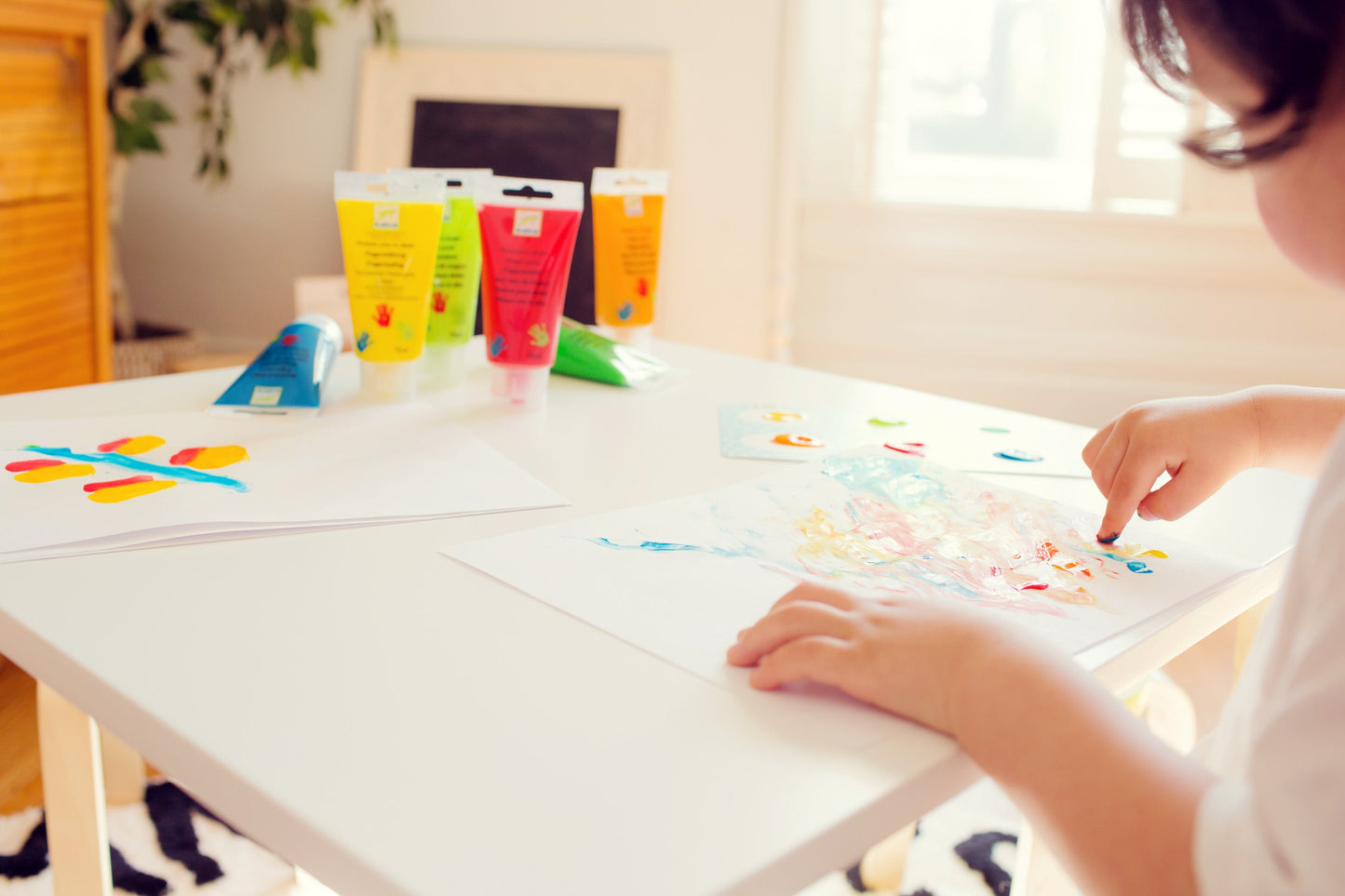 6 Finger Paint Tubes (Classic)
