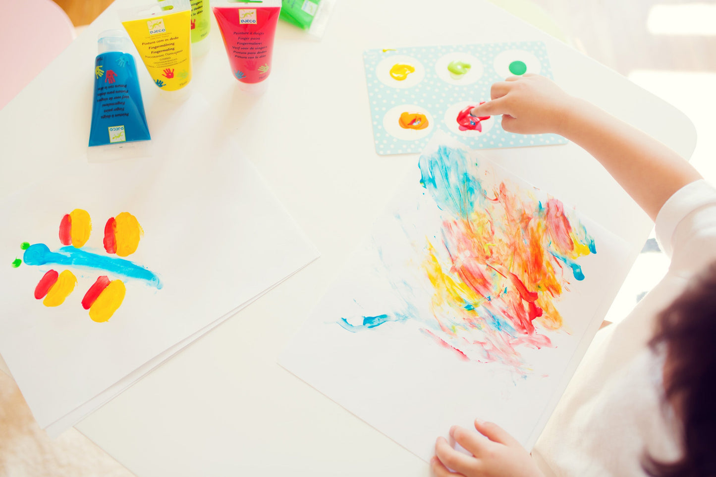 6 Finger Paint Tubes (Classic)