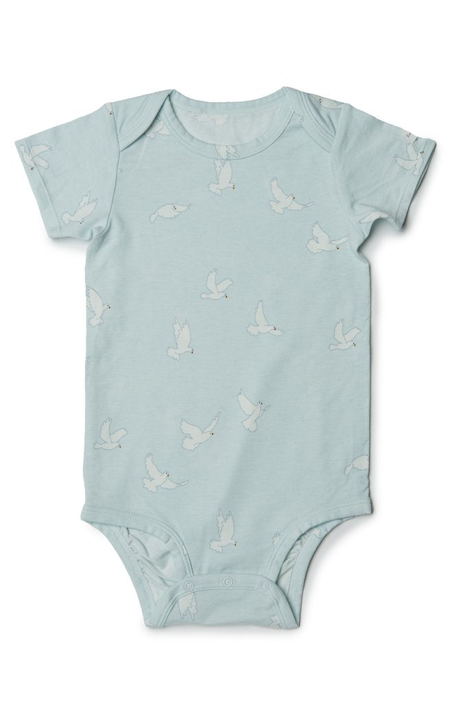 Unisex Bodysuit In TENCEL™ - Peace Dove