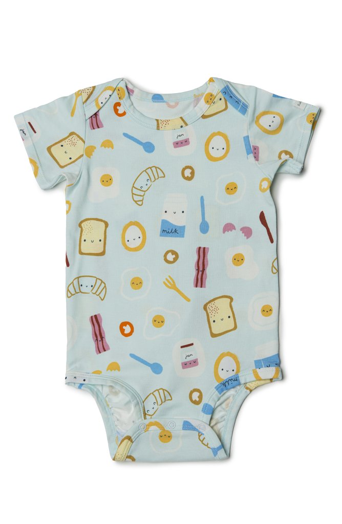 Unisex Bodysuit In TENCEL™ - Breakfast Blue