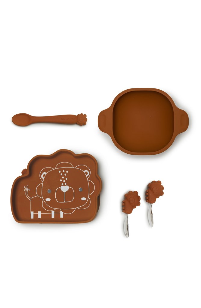 Silicone Snack Bowl - Ginger Honey