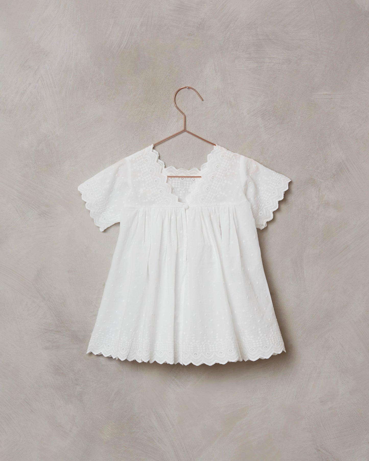 ELEANOR DRESS | WHITE