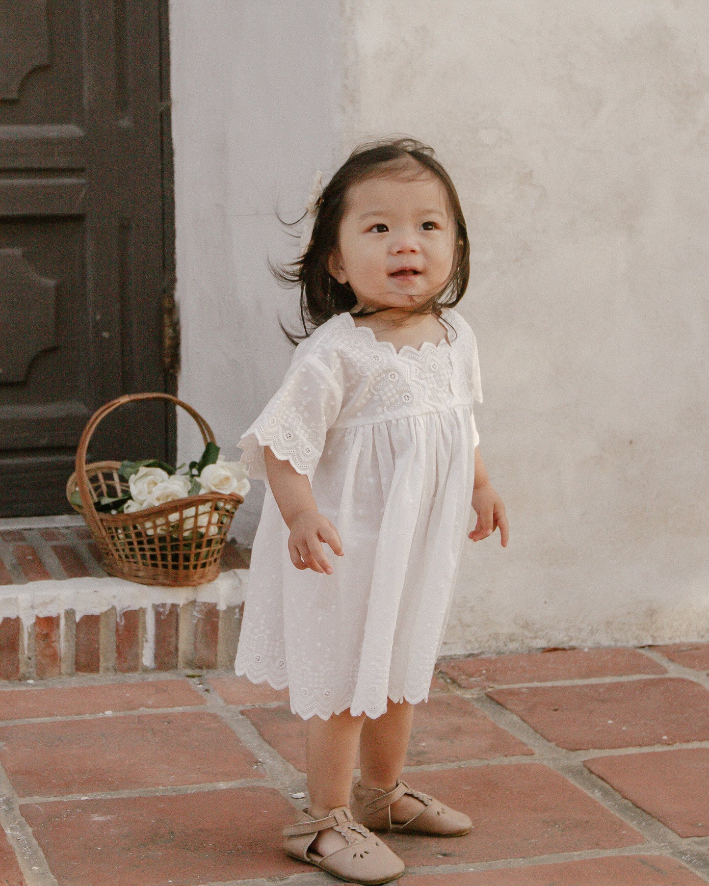 ELEANOR DRESS | WHITE