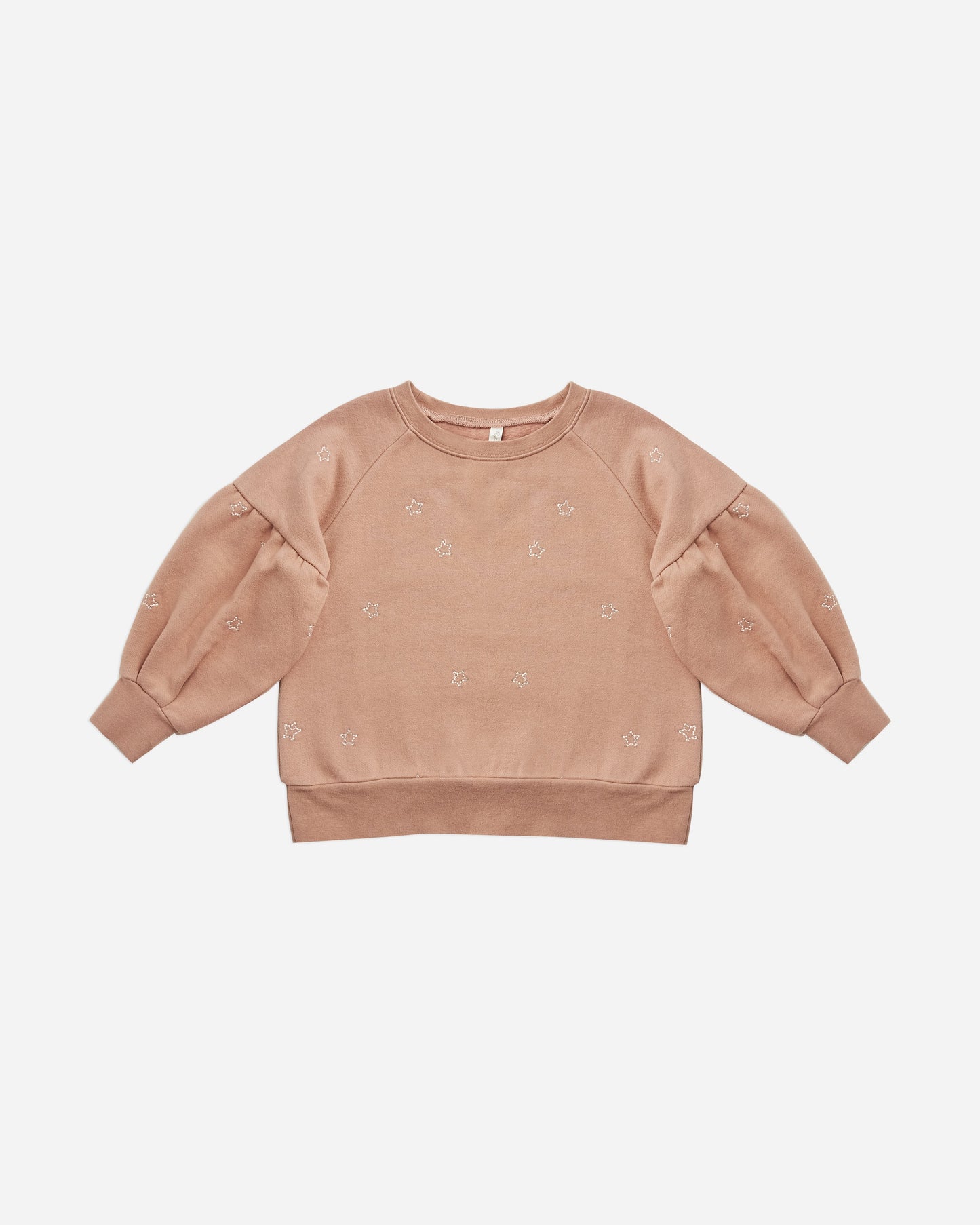 puff sleeve sweatshirt + Jogger Pants Set || stars
