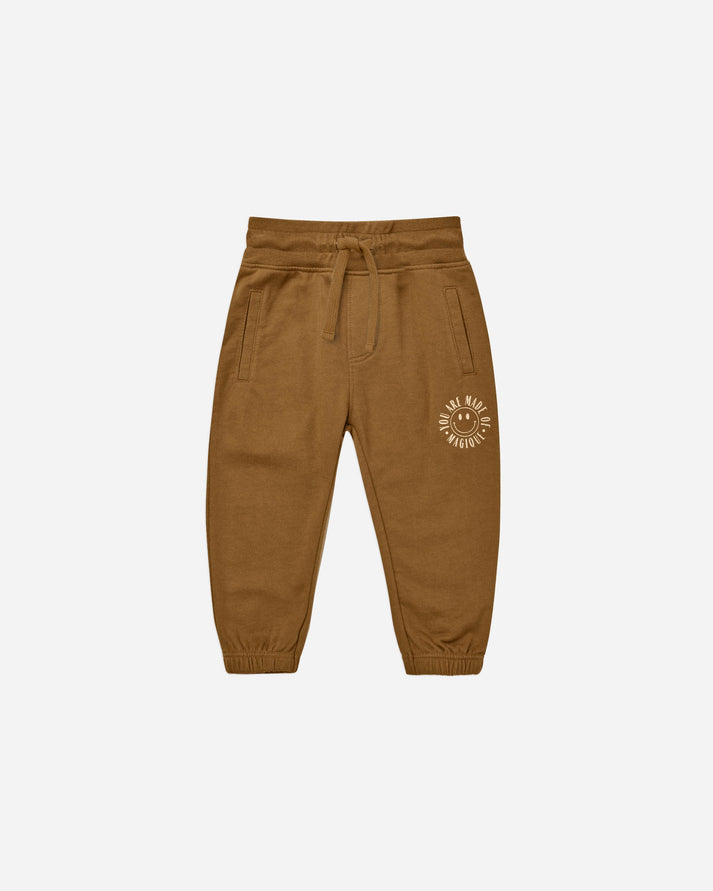 jogger sweatpant || chartreuse