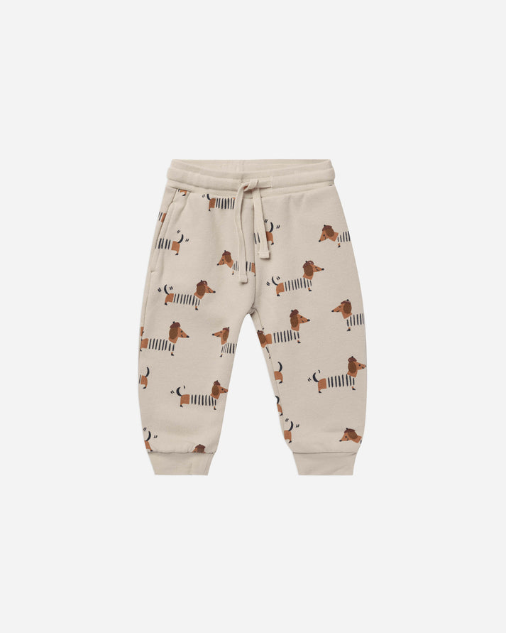 jogger sweatpant || dachshund