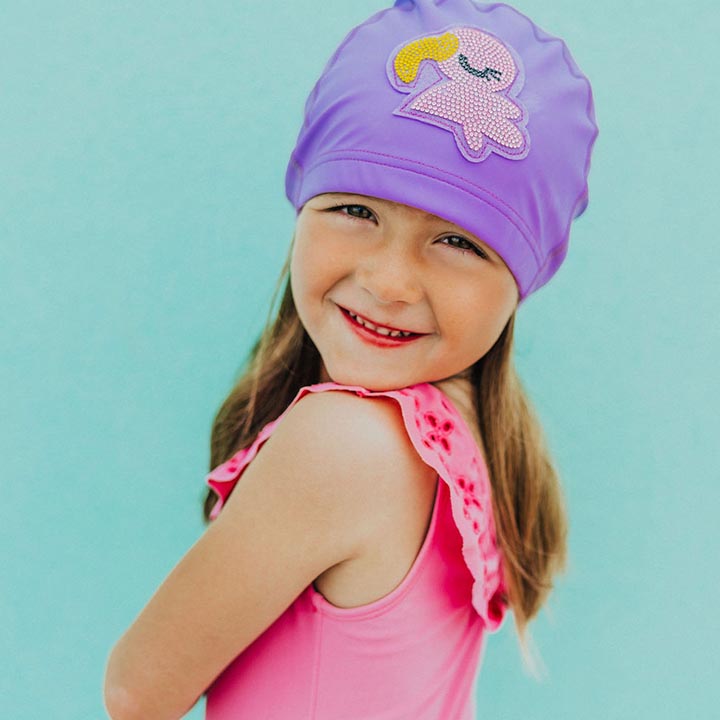 Flamingo Swim Cap