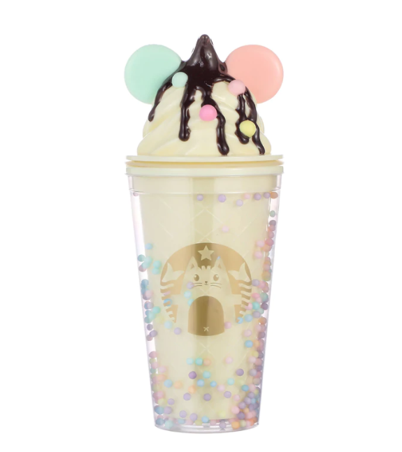 Candy Dots Soft Serve Sundae Tumbler - Vanilla