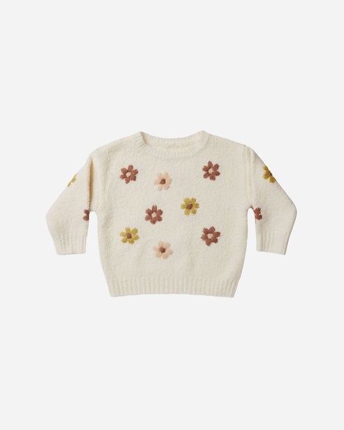 cassidy sweater || flowers