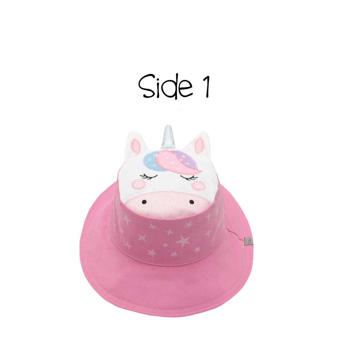 Kids UPF50+ Sun Hat - Unicorn/Star