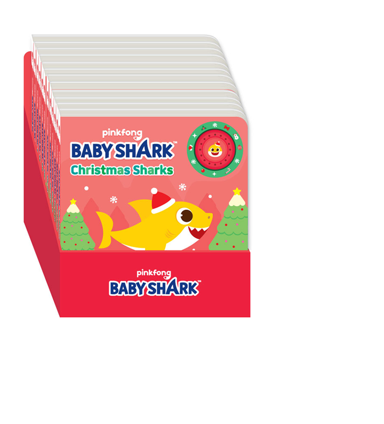 Pinkfong Baby Shark Christmas Sharks (1 Button Sound Book)