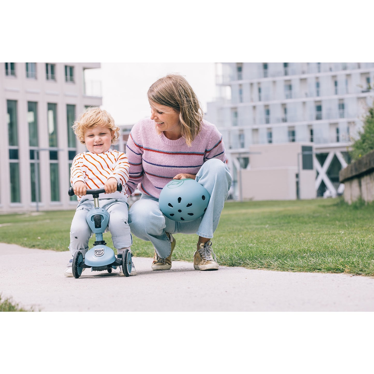 Highwaykick 1 Convertible Scooter Steel