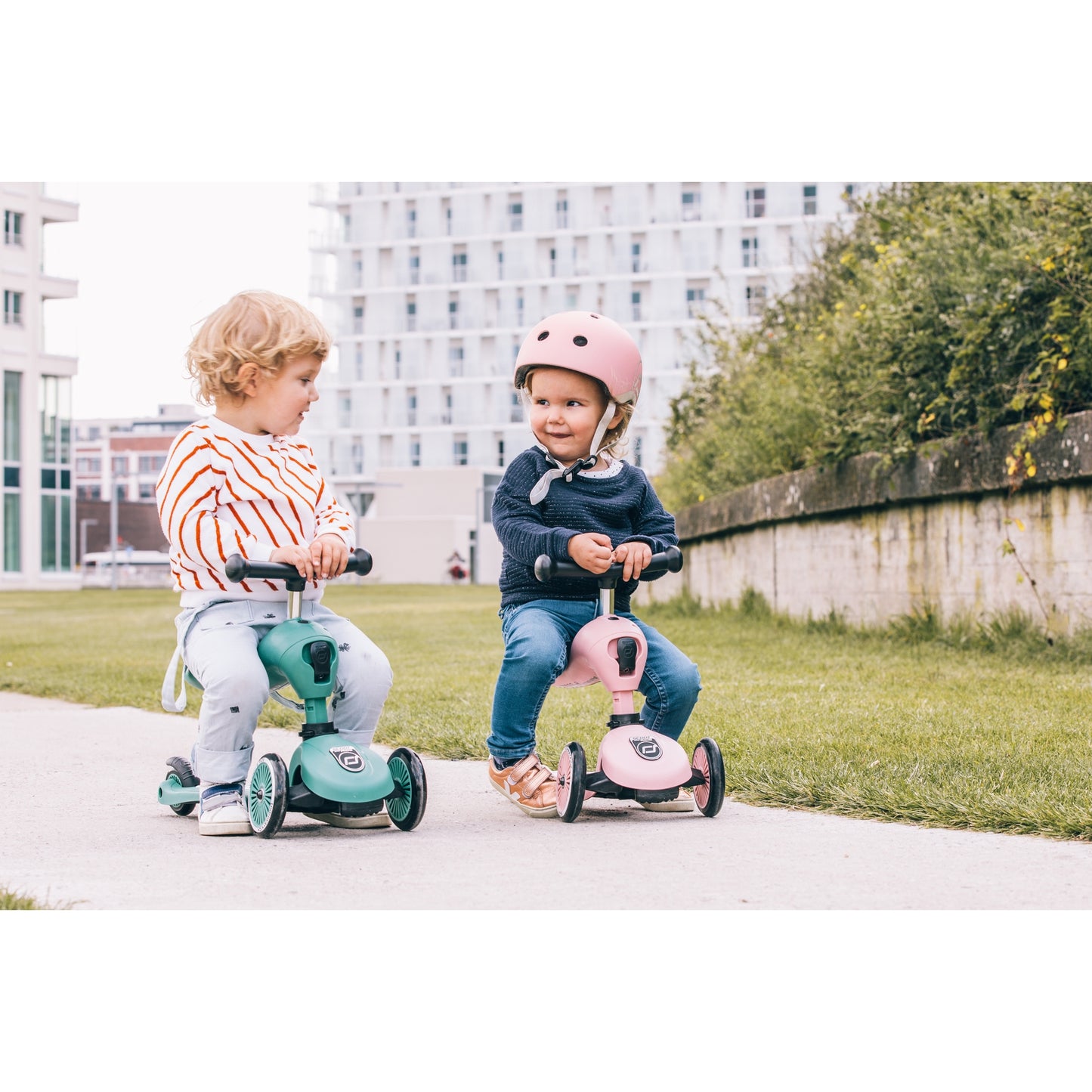 Highwaykick 1 Convertible Scooter Rose
