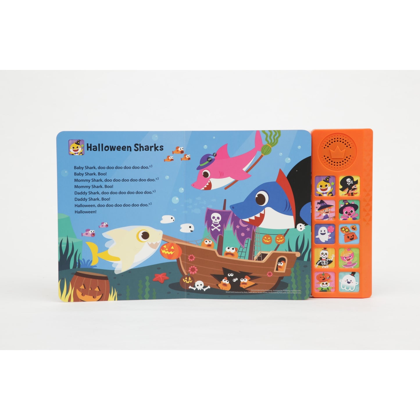Pinkfong Baby Shark Halloween Songs Sound Book