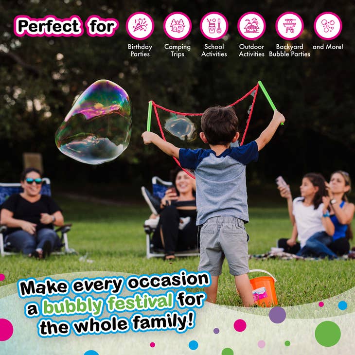 WOWmazing Giant Bubble Kit Plus