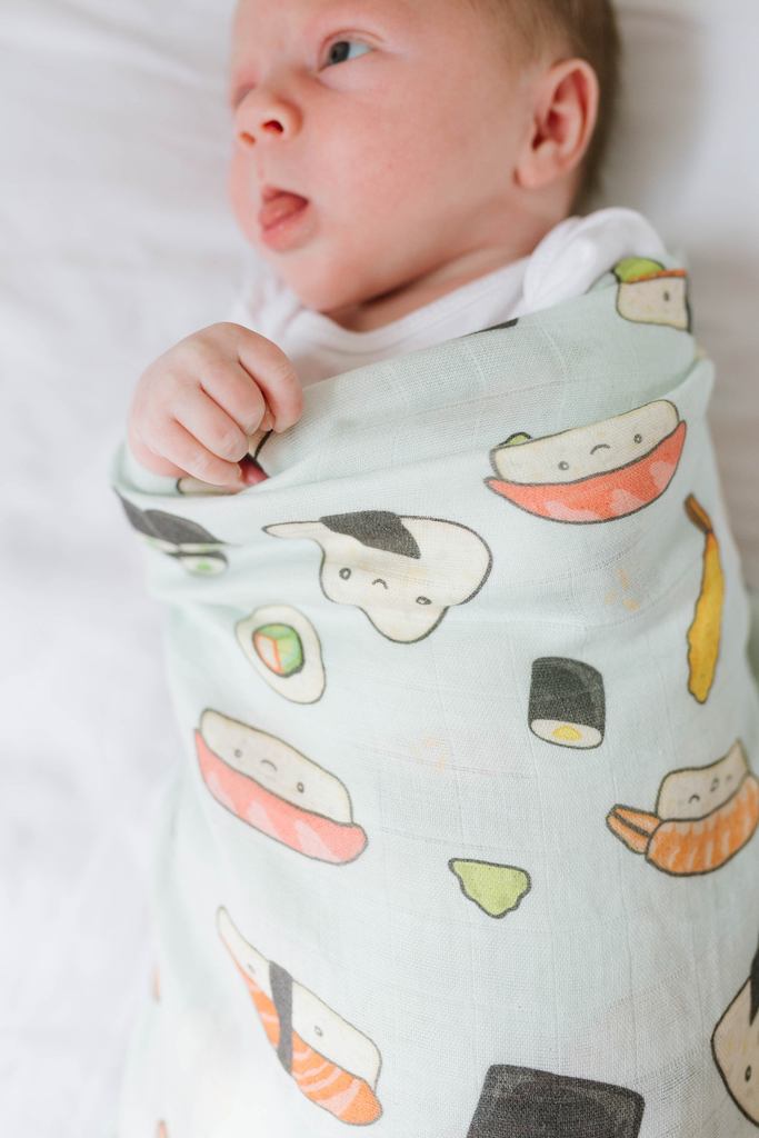 Muslin Swaddle - Sushi