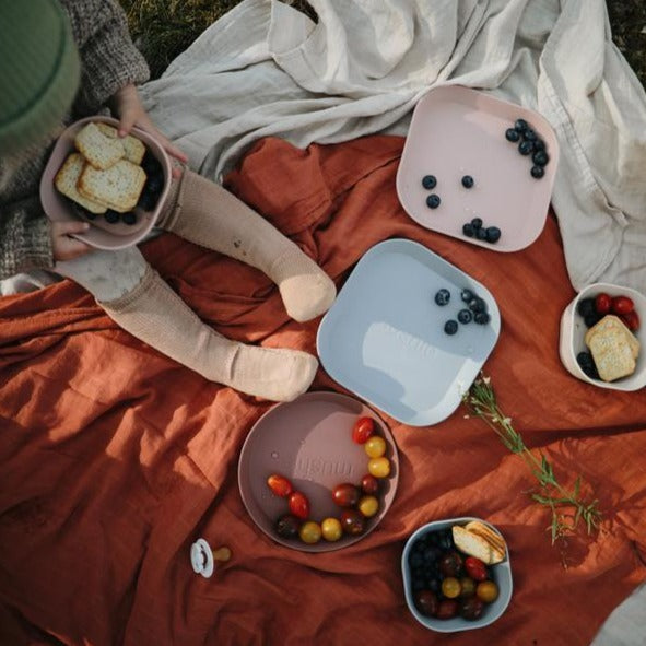 Round Dinnerware Plates, Set of 2 (Vanilla)