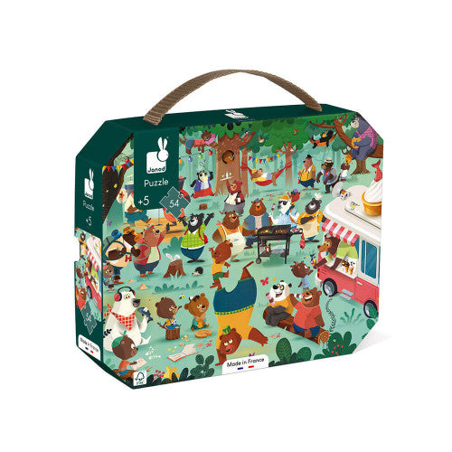 PUZZLE FAMILY BEARS - 54 PCS