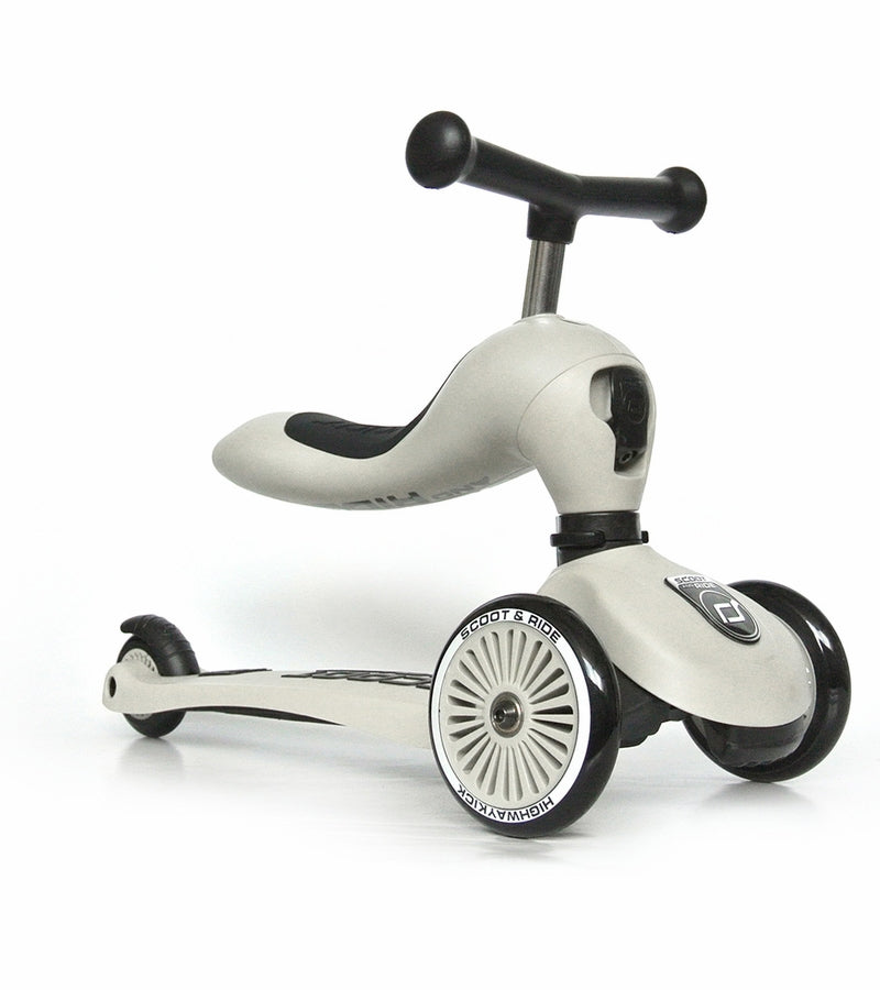 Highwaykick 1 Convertible Scooter Ash