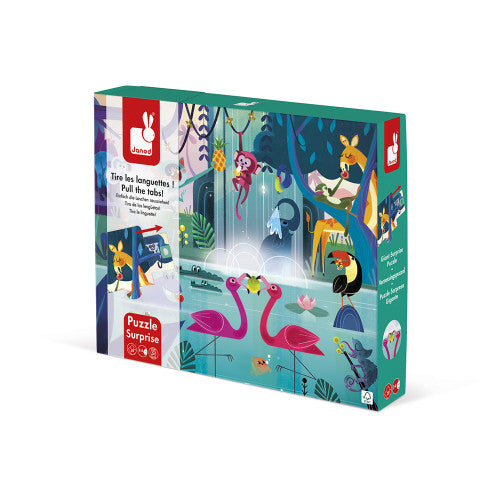 Surprise Puzzle Feast in the Jungle - 20 pieces