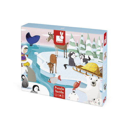 Tactile Puzzle Life On the Ice - 20 pieces