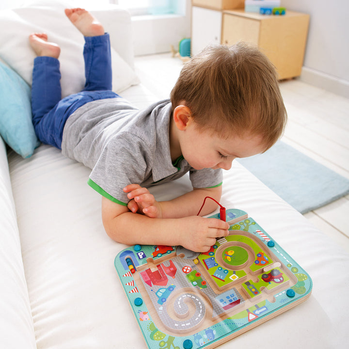 Town Maze Magnetic Puzzle Game
