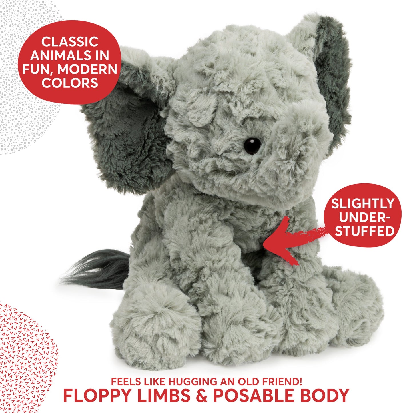 COZYS ELEPHANT, 10 IN