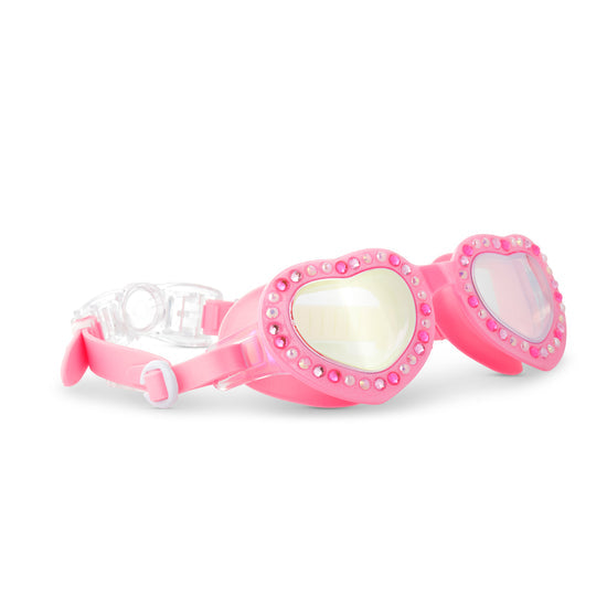Pink Lace Beautiful Bows Girl Kids' Swim Goggles