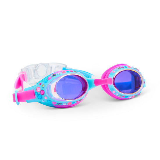 Crystal Violet Glimmering Swim Goggles