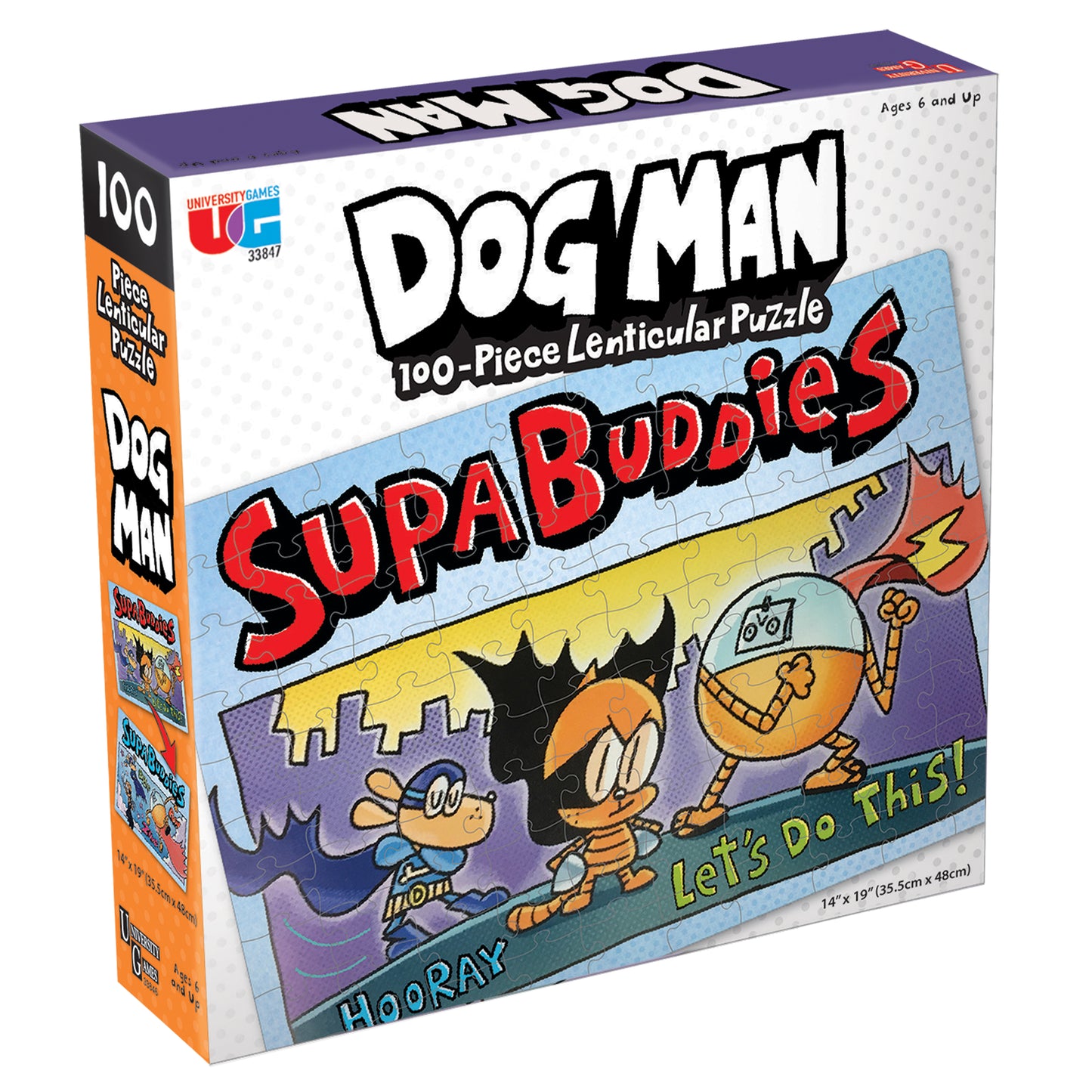 Dog Man Supa Buddies Puzzle