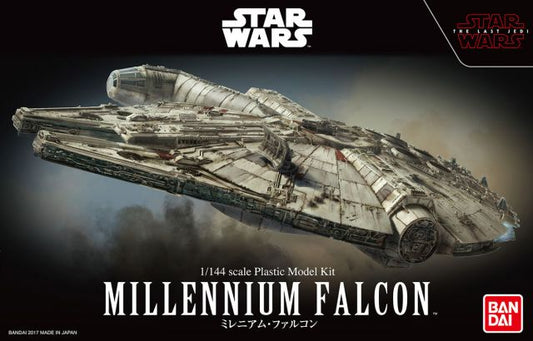 Millennium Falcon Bandai Star Wars 1/144 Plastic Model