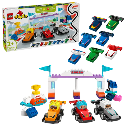 10445 F1 Team Race Cars & Drivers